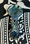 4” Rock Glass Chunky Swirl Handpipe