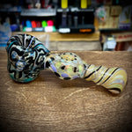 6" Fancy Fumed/Striped/Dotted Dry Hammer