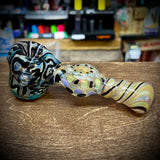 6" Fancy Fumed/Striped/Dotted Dry Hammer