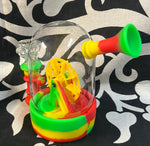 4.5" Windmill Silicone/Glass Waterpipe