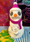 5.5” Silicone Snowman Waterpipe