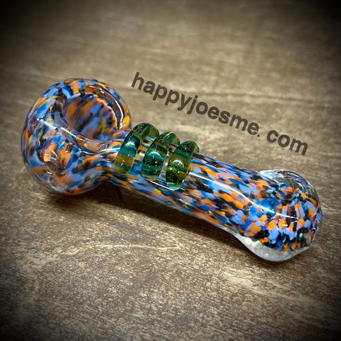 Solid Frit (Lines on top) Handpipe