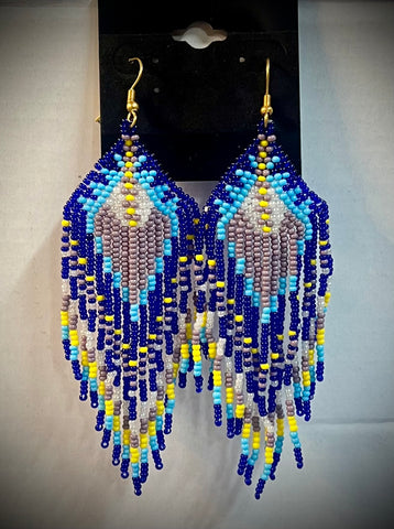 Seed Bead Handmade Earrings