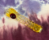 2.5” Fume Spiral W/1 Red Bump Chillum