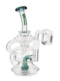 Ooze Undertow Mini Recycler Dab Rig – Ocean Green