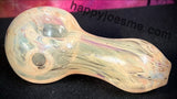 Heavy Gold/Silver Fumed Handpipe