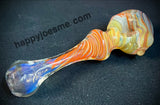 5” Multicolor Swirl Handpipe W/ Maria & Bumps