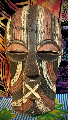 Obscure African Wooden Face Mask