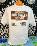 Halloween Costume T-Shirt XL