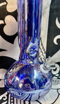 12” Bulb W/Pinch Wide Mouth Hat Soft Glass Waterpipe