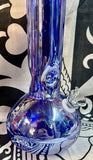 12” Bulb W/Pinch Wide Mouth Hat Soft Glass Waterpipe