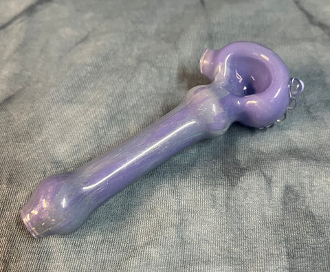 Sparkly Periwinkle Gray Handpipe