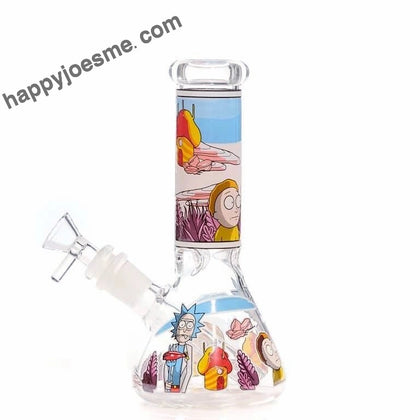 8” Glass Beaker Character Waterpipe￼
