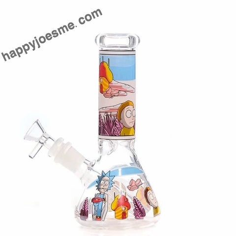 8” Glass Beaker Character Waterpipe￼