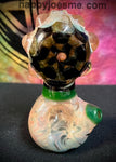 Fumed Checkered Standing Handpipe