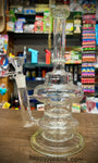 Darkgals Hourglass Waterpipe w/inset Perc