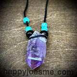Medium Amethyst Adjustable Necklace