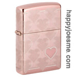 49811 Heart Design Zippo Lighter