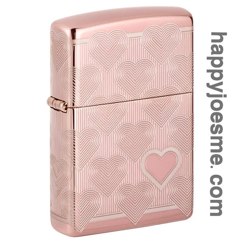 49811 Heart Design Zippo Lighter