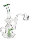 Ooze Surge Mini Recycler Dab Rig – Slime Green