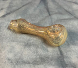 Clear Mossy Handpipe