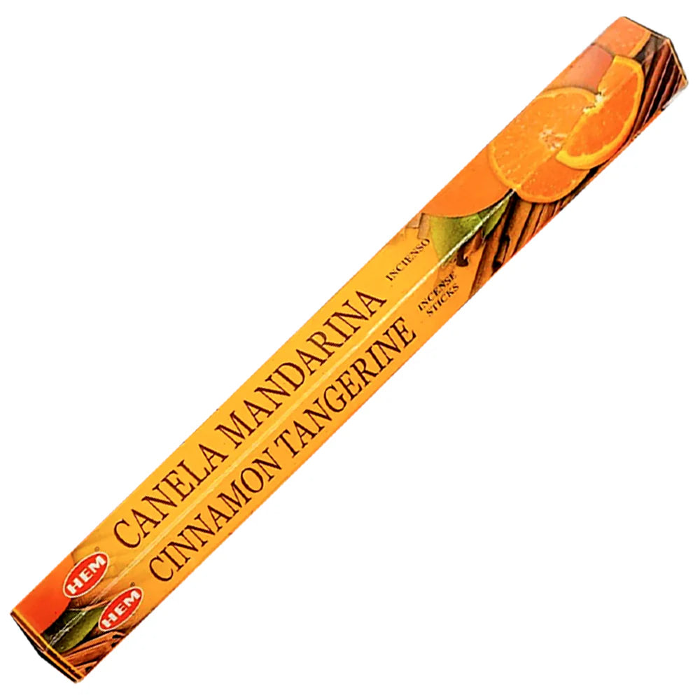Hem Tangerine Incense Sticks – Bulk 6 Boxes (120 Sticks Total) – Free Shipping