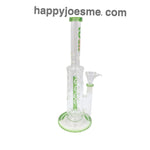 12” Rock Glass Single Perc W/Ice Catcher Waterpipe