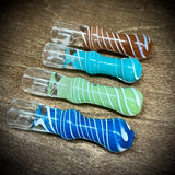 Hourglass Glass Chillum