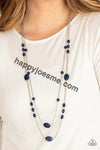 Paparazzi Day Trip Delights Blue Necklace