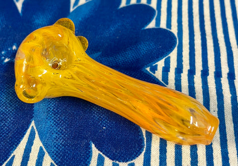 Bright Yellow/Orange Raked Handpipe