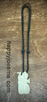 Mayan Bone Carved Adjustable Necklace