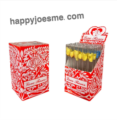 Love Rose Glass Straw