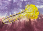 3.5” Yellow Frit Handpipe