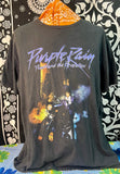 XXL Purple Rain Prince & The Revolution Black Short Sleeve T-Shirt