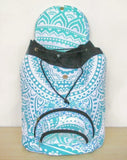 Indian Screen Printed Unisex Mandala Backpack