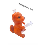 9” Acrylic/Glass Squirrel Waterpipe