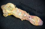 5” G/S Fumed Pink Wrap n’ Rake Handpipe