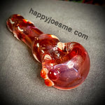 Thick Hourglass Red Handpipe//Beakner