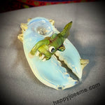 UV Claw/Angler Fish/ W Barnacles ￼Handpipe - Mrs Claws/Hareball Collab