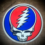Grateful Dead Steal Your Face Large 5” Round Sticker
