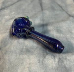 Dark Blue W/Lighter Blue Swirl Handpipe