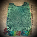 Multicolor Fringe Hippie Mushroom Bag