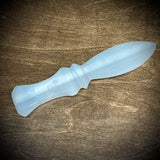 Selenite Om Knife