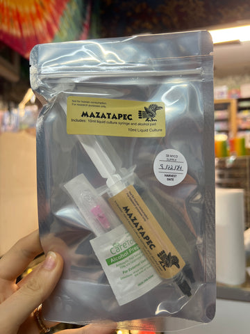 10ml Liquid Culture Syringe and Alcohol Pad (MAZATAPEC)