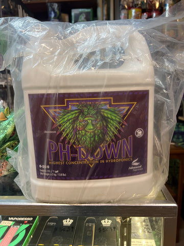 PH-Down highest concentration in hydronics 4L/1Gal