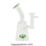 6” Rock Glass Angular Flow Waterpipe
