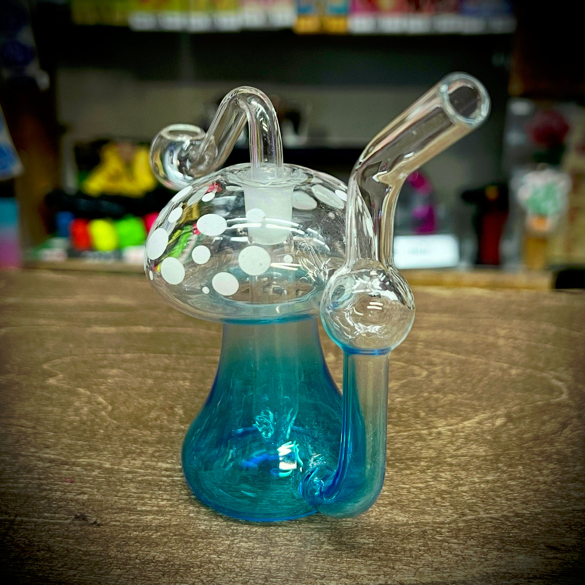 4.5” Mushroom Oil Rig – Happy Trails Inc & Joe's Smoke Shop