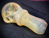 Gold Hue Glass Handpipe