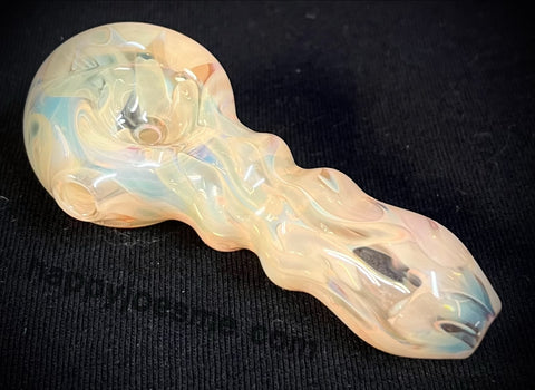 Heavy Silver Fumed Handpipe