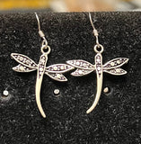 Dragonfly 925 Sterling Silver Earrings